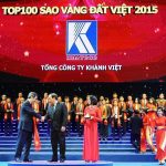 KHATOCO đạt danh hiệu Sao Vàng Đất Việt năm 2010 Top 100 cho Ngành Dệt May và Thịt Đà điểu Khatoco