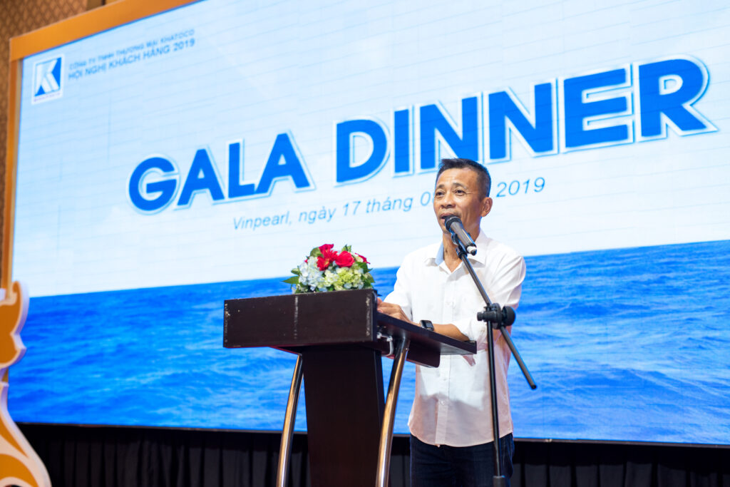 Bài phát biểu giao lưu từ phía BLĐ Cty Thương Mại tại HNKH