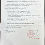 THÔNG BÁO KẾT QUẢ LỰA CHỌN ĐƠN VỊ CUNG CẤP RƯỢU VANG